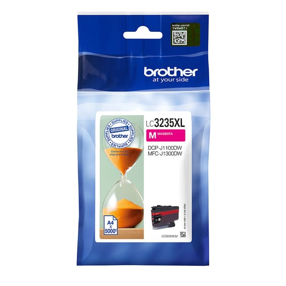 Brother LC-3235XLM cartouche d'encre 1 pièce(s) Original Rendement élevé (XL) Magenta (LC-3235XLM)