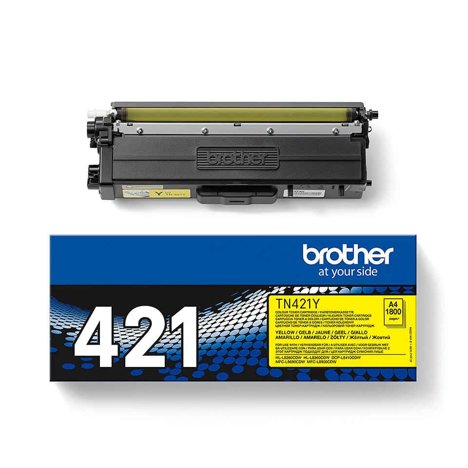 Brother TN-421Y Cartouche de toner 1 pièce(s) Original Jaune (TN-421Y) — image 3