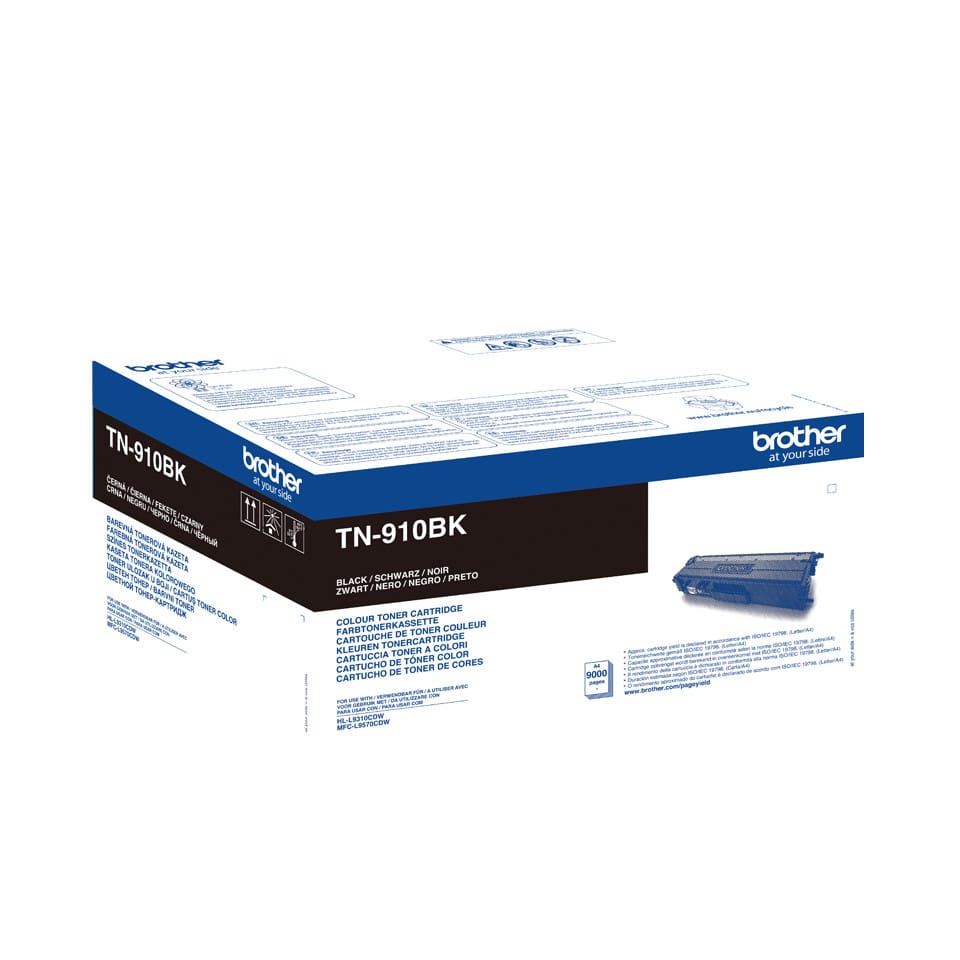 Brother TN-910BK Cartouche de toner 1 pièce(s) Original Noir (TN-910BK) — image 2