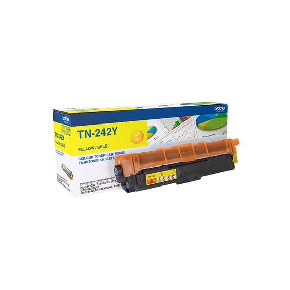 Brother TN-242Y Cartouche de toner 1 pièce(s) Original Jaune (TN-242Y)