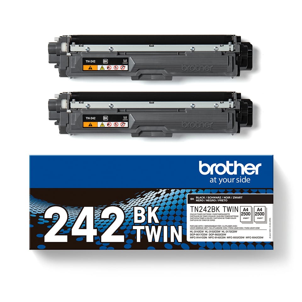 Brother TN-242BKTWIN Cartouche de toner 2 pièce(s) Original Noir (TN-242BKTWIN) — image 3