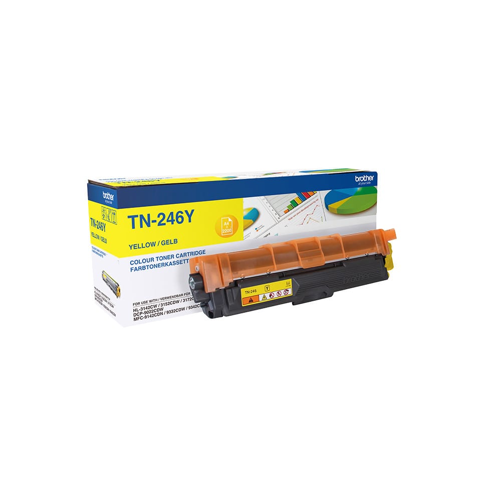 Brother TN-246Y Cartouche de toner 1 pièce(s) Original Jaune (TN-246Y) — image 1