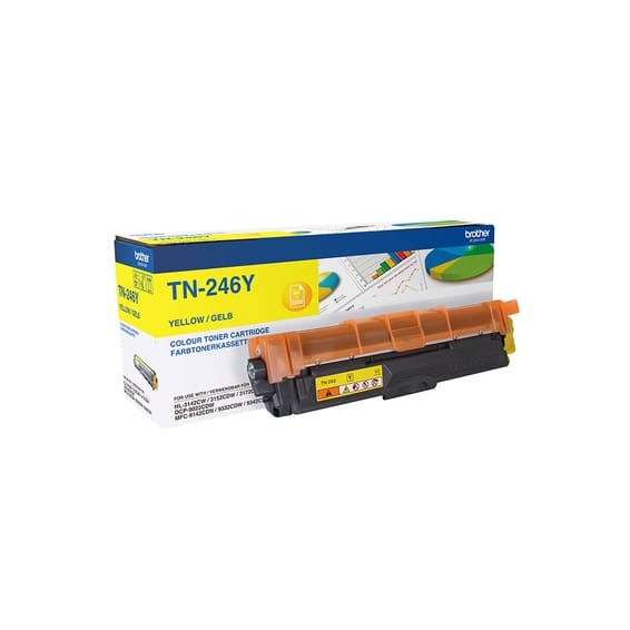 Brother TN-246Y Cartouche de toner 1 pièce(s) Original Jaune (TN-246Y)