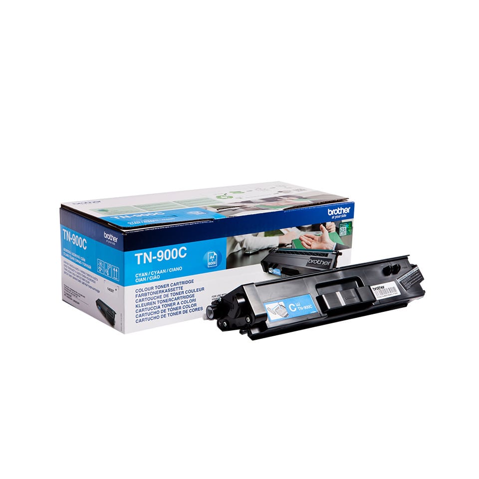 Brother TN-900C Cartouche de toner 1 pièce(s) Original Cyan (TN-900C) — image 1