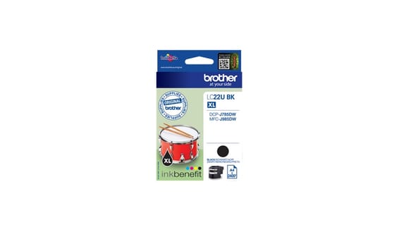 Brother LC-22UBK cartouche d'encre Original Rendement élevé (XL) Noir (LC-22UBK)