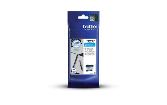Brother LC-3237C cartouche d'encre 1 pièce(s) Original Rendement standard Cyan (LC-3237C)