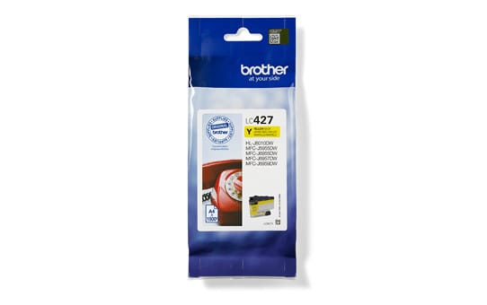 Brother LC-427Y cartouche d'encre 1 pièce(s) Original Jaune (LC-427Y)