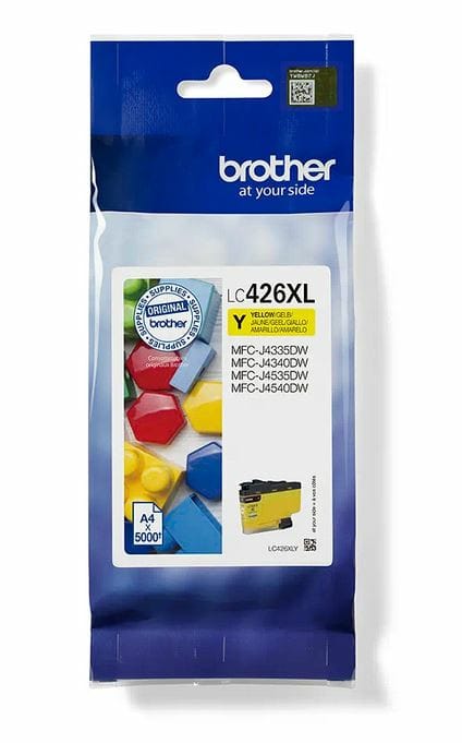 Brother LC-426XLY cartouche d'encre 1 pièce(s) Original Rendement élevé (XL) Jaune (LC-426XLY)