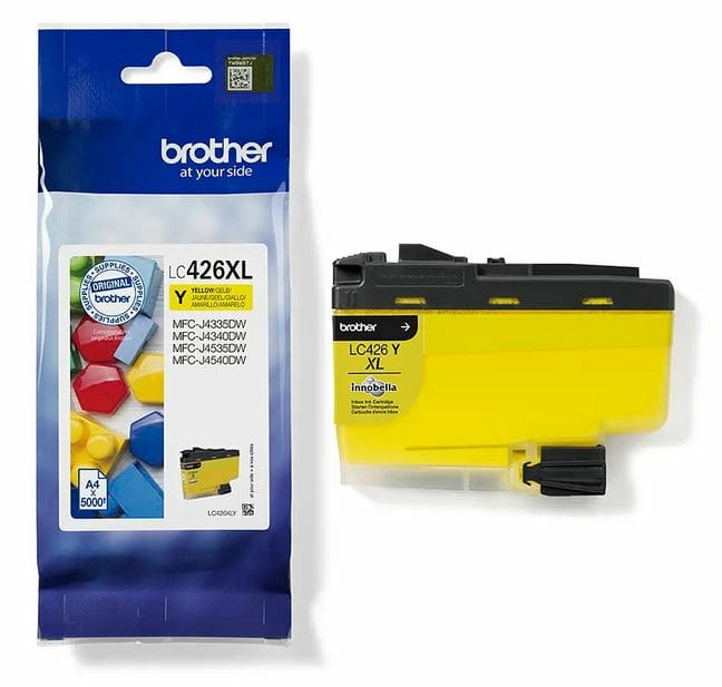 Brother LC-426XLY cartouche d'encre 1 pièce(s) Original Rendement élevé (XL) Jaune (LC-426XLY) — image 3