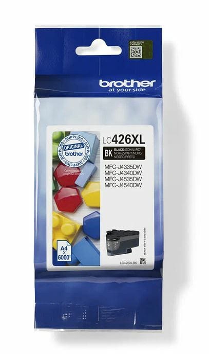 Brother LC-426XLBK cartouche d'encre 1 pièce(s) Original Rendement élevé (XL) Noir (LC-426XLBK)