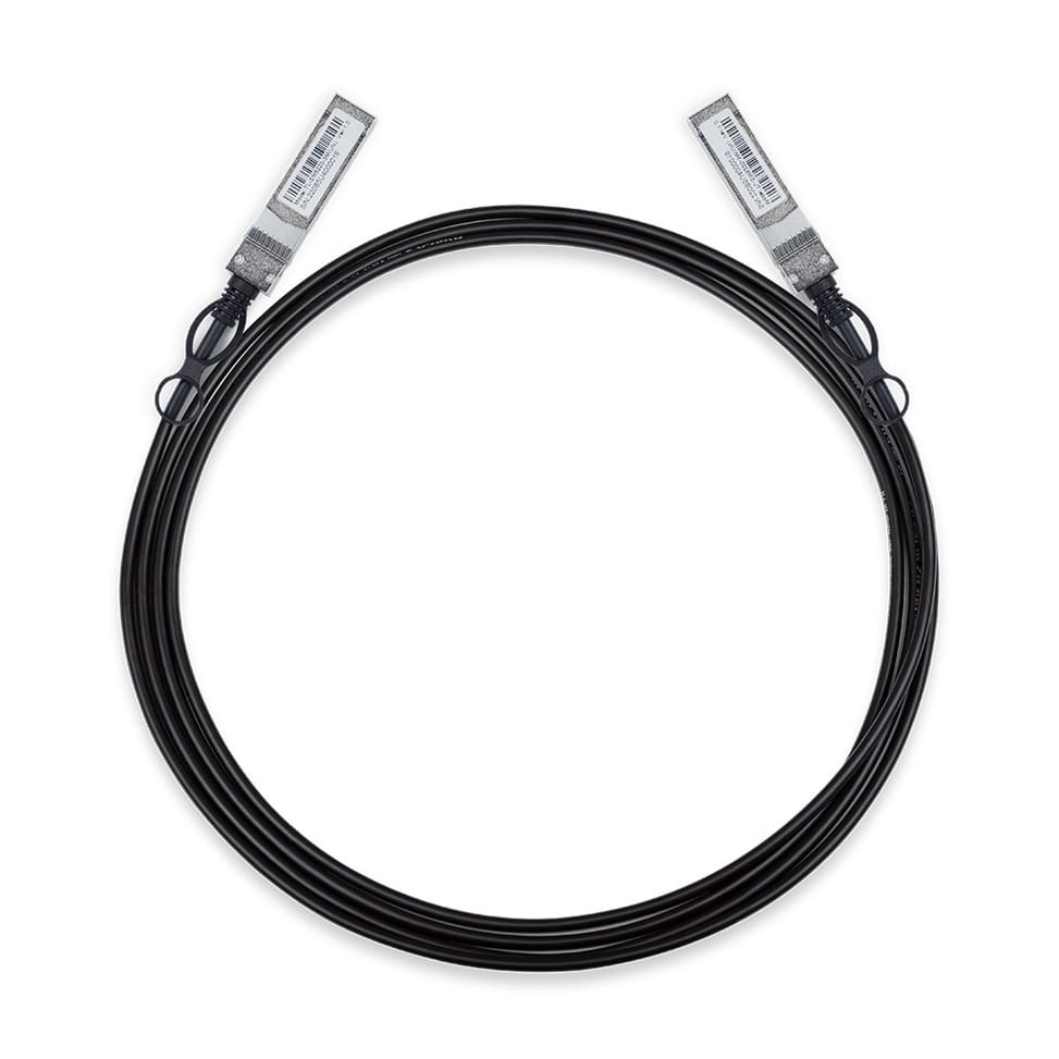 TP-Link TL-SM5220-3M câble de fibre optique SFP+ DAC Noir (TL-SM5220-3M) — image 2