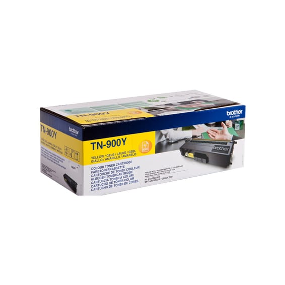 Brother TN-900Y Cartouche de toner 1 pièce(s) Original Jaune (TN-900Y)