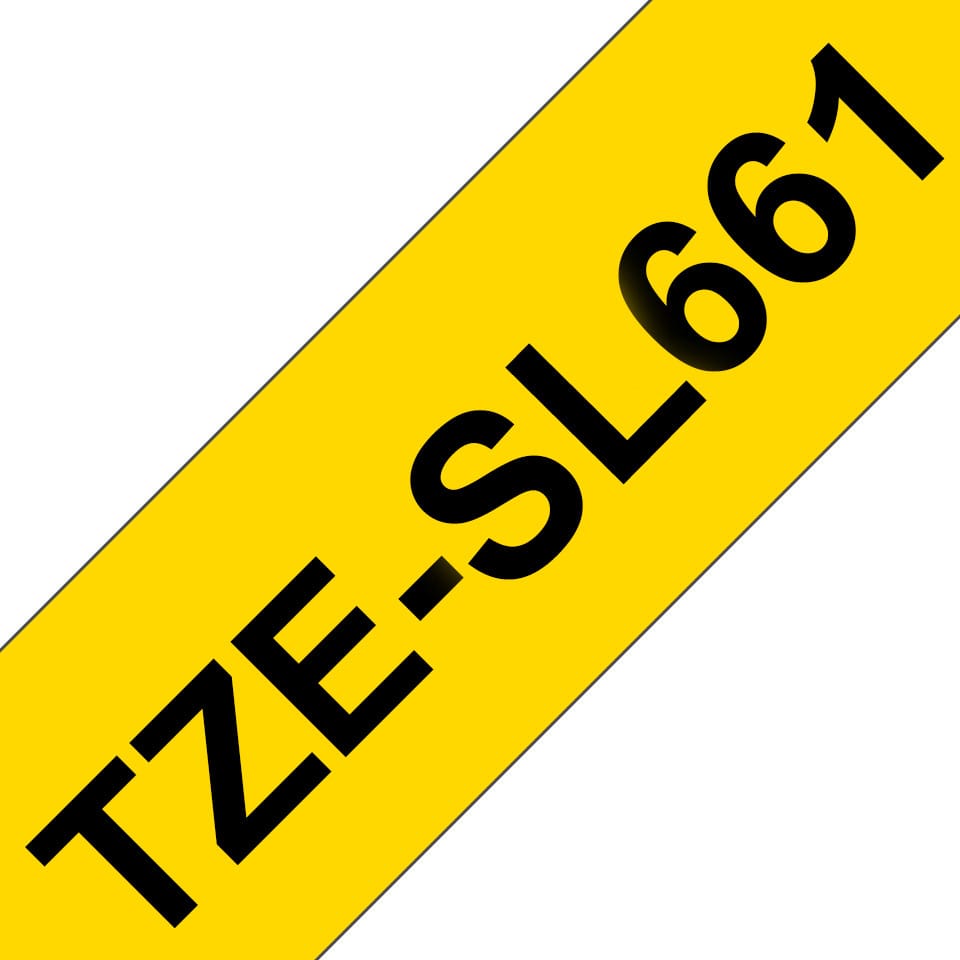 Brother TZe-SL661 ruban d'impression Noir (TZESL661) — image 2