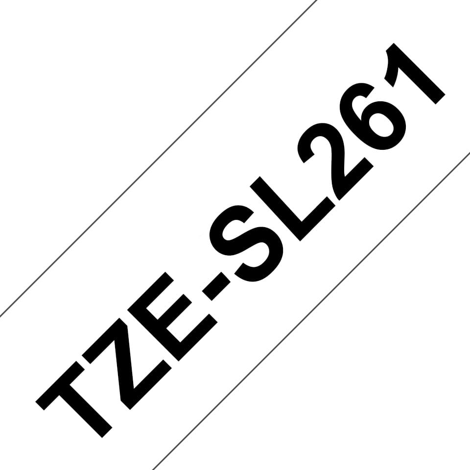 Brother TZe-SL261 ruban d'impression Noir (TZESL261) — image 2