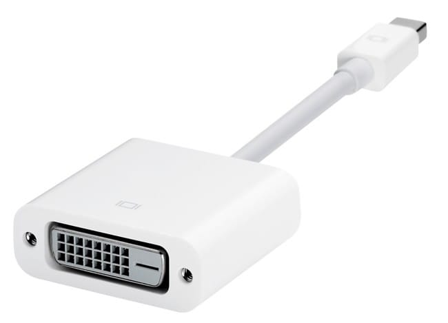 Adaptateur Mini-DisplayPort vers DVI (compatible écran 20 ou 23 pouces) — image 2