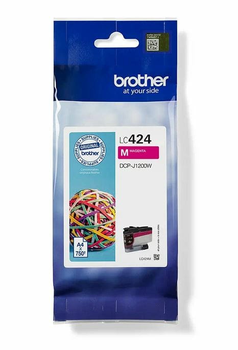 Brother LC-424M cartouche d'encre 1 pièce(s) Original Magenta (LC-424M)