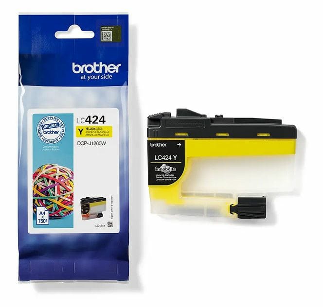 Brother LC-424Y cartouche d'encre 1 pièce(s) Original Jaune (LC-424Y) — image 3