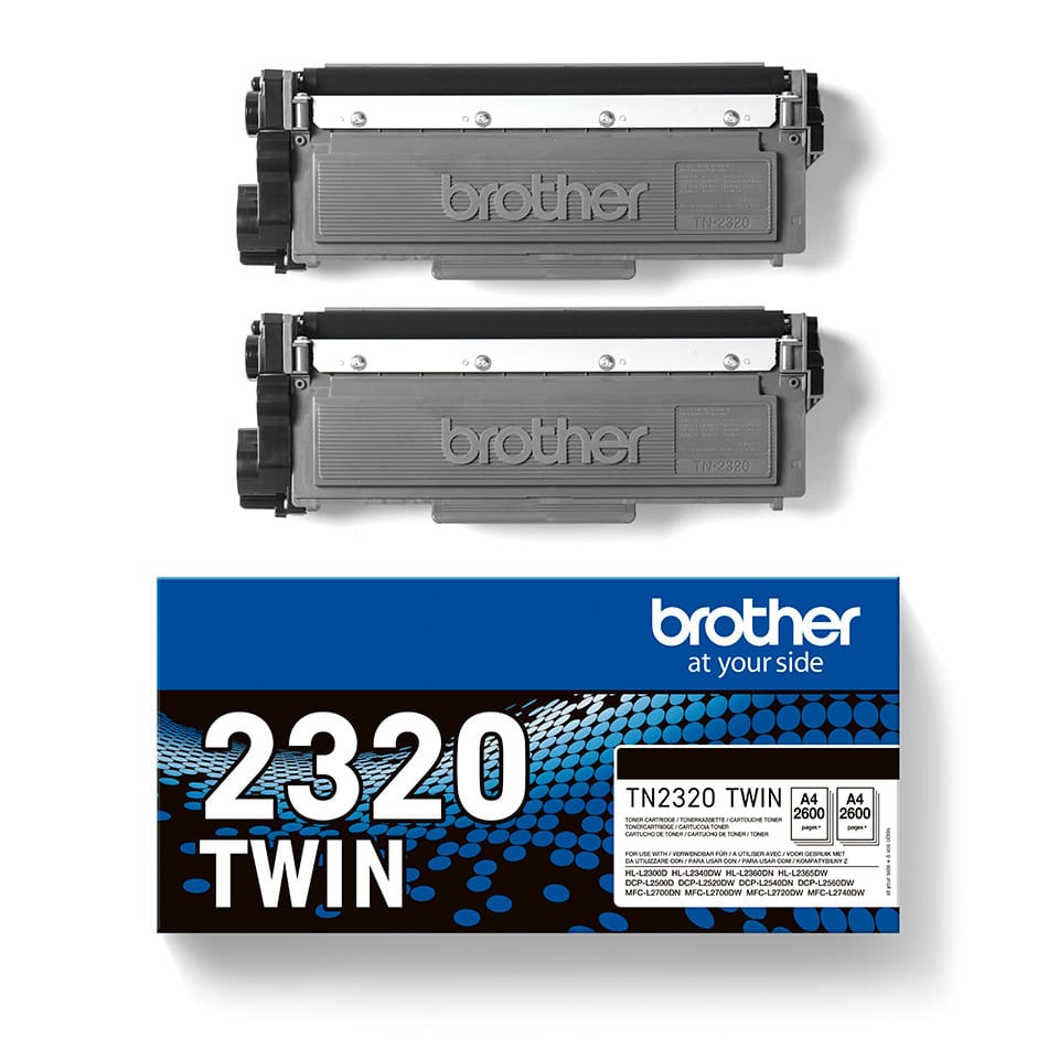Brother TN-2320TWIN Cartouche de toner 1 pièce(s) Original Noir (TN-2320TWIN) — image 3