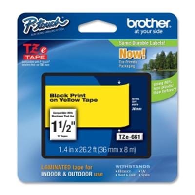 Brother TZe-661 ruban d'étiquette TZ (TZE661)