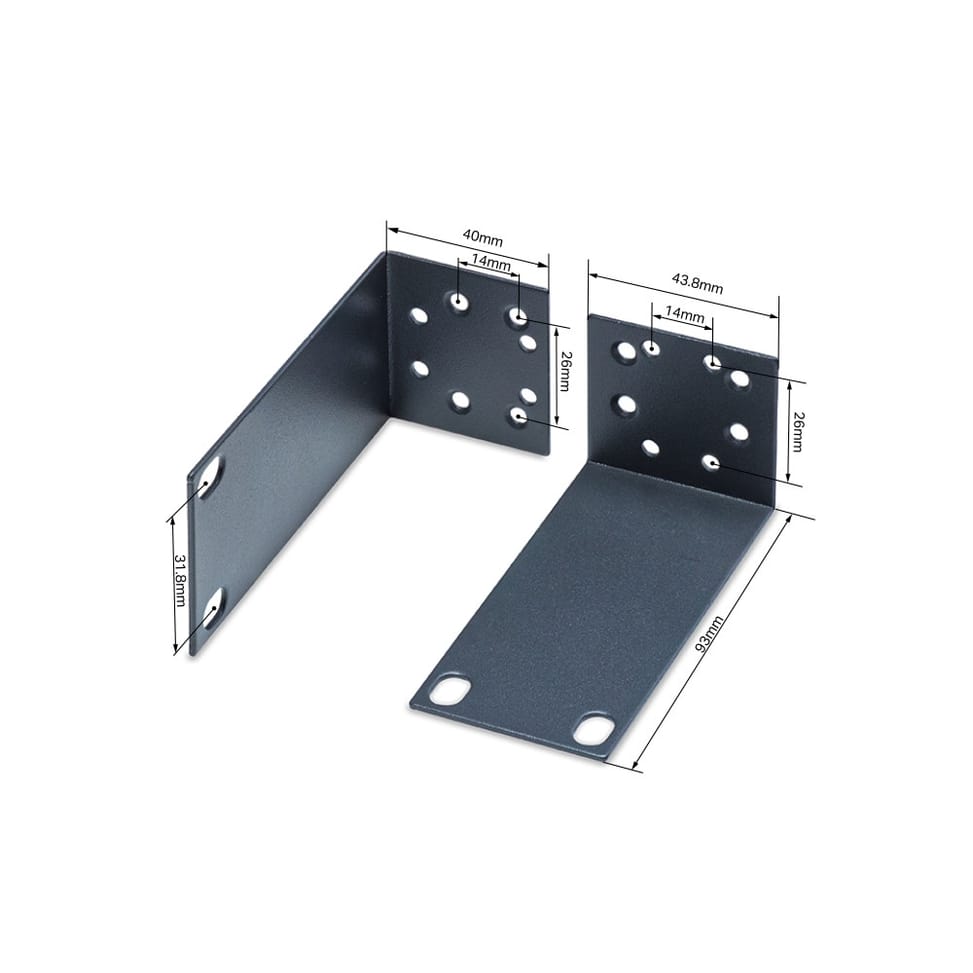 TP-Link 13 Inch Switch Rack Mount Kit (RACKMOUNT KIT-13) — image 2