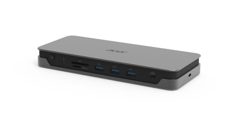 Acer USB Type-C Gen 1 Dock Avec fil USB 3.2 Gen 1 (3.1 Gen 1) Type-C Gris (GP.DCK11.00Q) — image 3