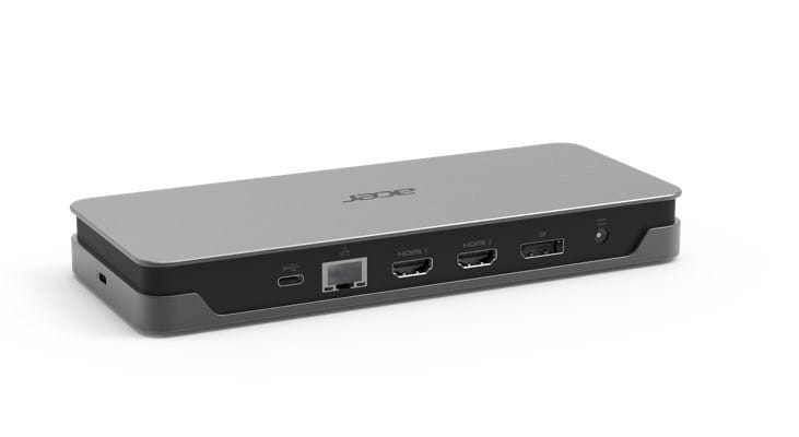 Acer USB Type-C Gen 1 Dock Avec fil USB 3.2 Gen 1 (3.1 Gen 1) Type-C Gris (GP.DCK11.00Q) — image 4