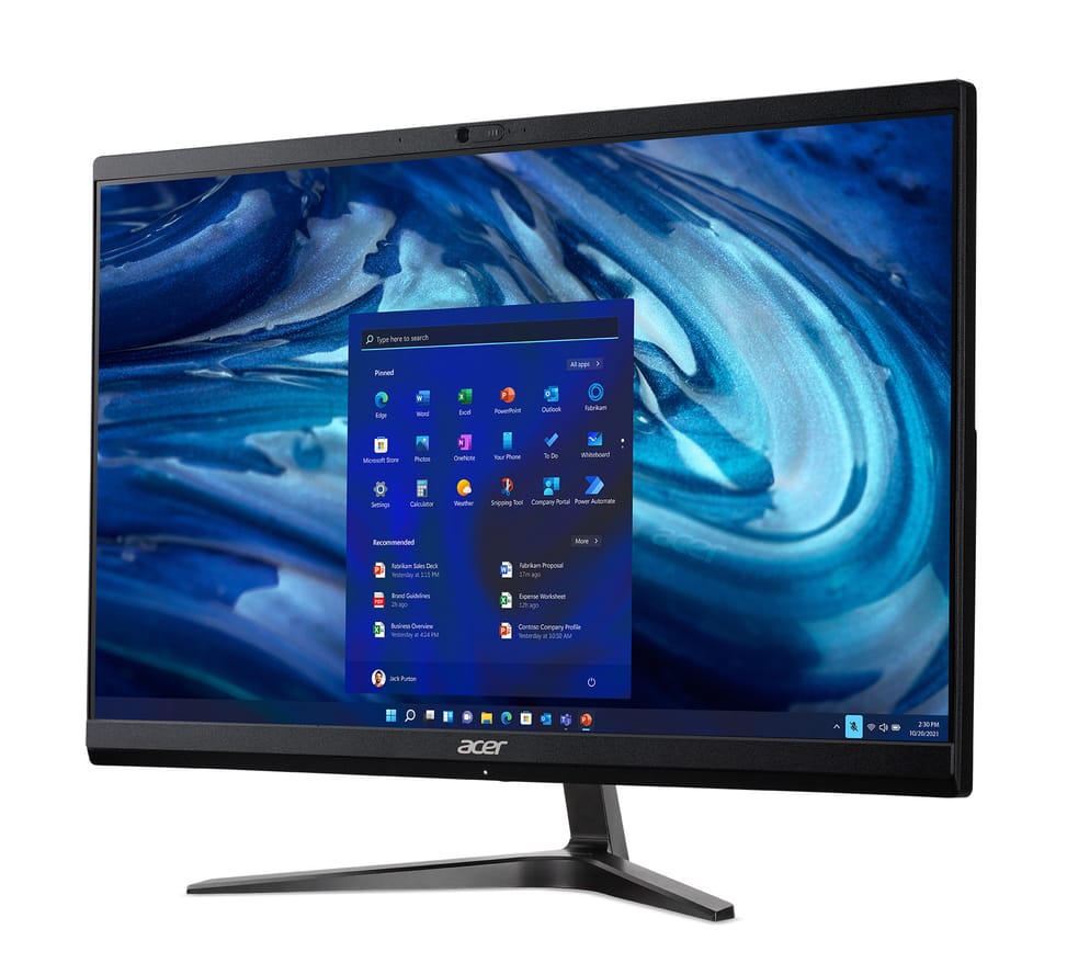 Acer Veriton Z2594G Intel® Core™ i5 60,5 cm (23.8") 1920 x 1080 pixels 16 Go DDR4-SDRAM 512 Go SSD PC All-in-One Windows 11 — image 3