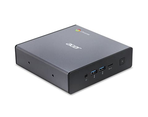 Acer Chromebox CXI4 Mini PC Intel® Core™ i3 i3-10110U 8 Go DDR4-SDRAM 64 Go Flash ChromeOS Noir (DT.Z1NEG.00C) — image 2