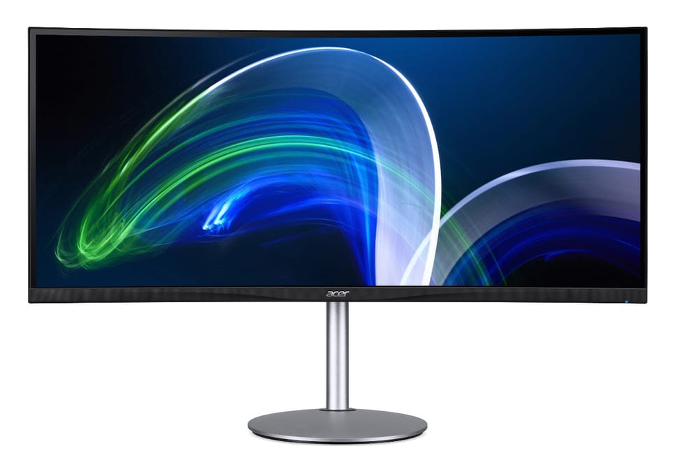 Acer CB342CUR écran plat de PC 86,4 cm (34") 3440 x 1440 pixels UltraWide Quad HD LED Noir, Argent (UM.CB2EE.015) — image 1