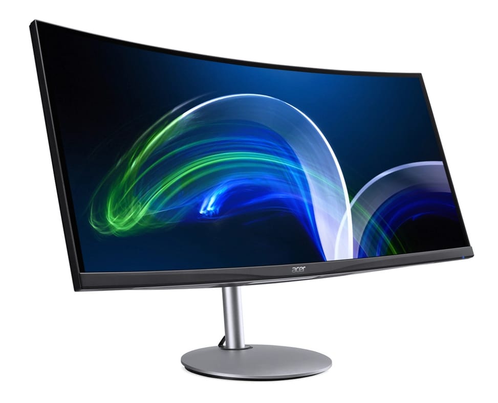 Acer CB342CUR écran plat de PC 86,4 cm (34") 3440 x 1440 pixels UltraWide Quad HD LED Noir, Argent (UM.CB2EE.015) — image 2