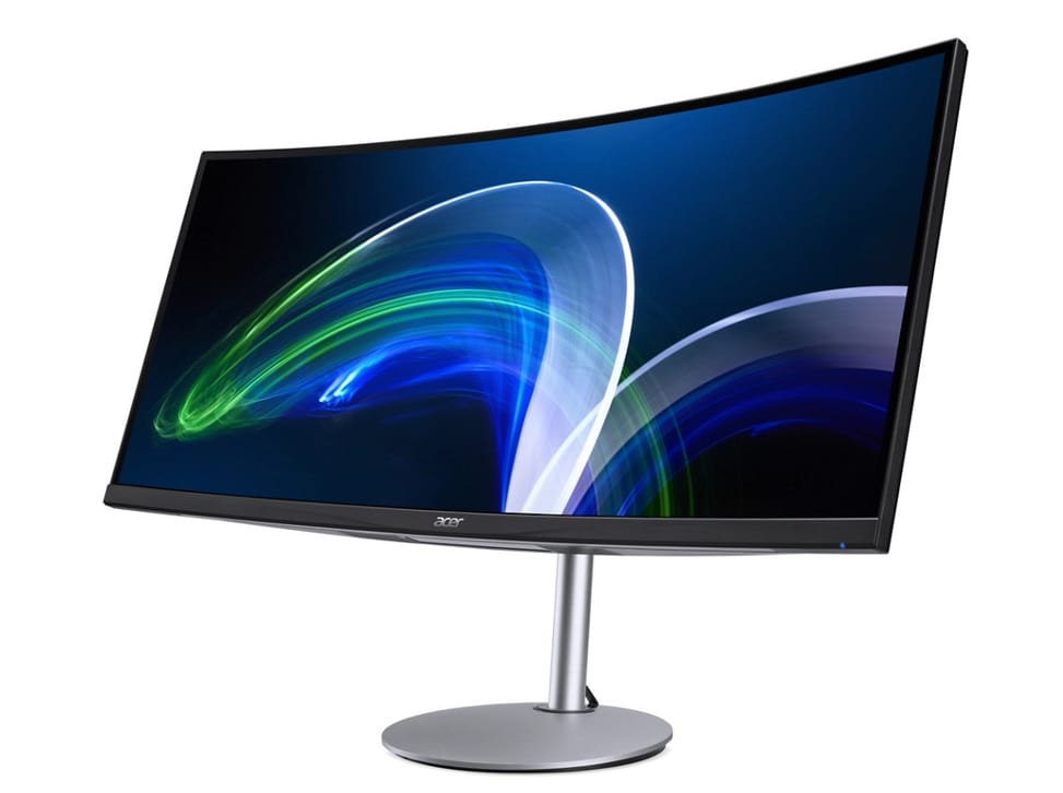 Acer CB342CUR écran plat de PC 86,4 cm (34") 3440 x 1440 pixels UltraWide Quad HD LED Noir, Argent (UM.CB2EE.015) — image 3