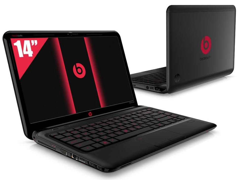 Ordinateur portable multimédia HP Pavilion dm4-3080sf Beats Edition (A7M24EA) + casque Beats Solo HD — image 1