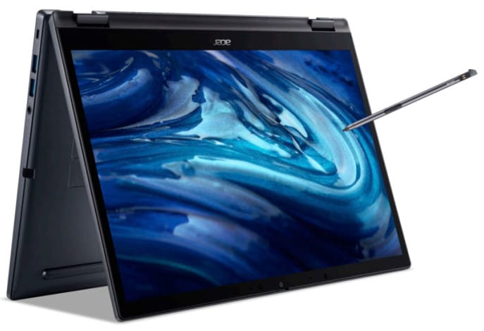 Acer TravelMate P4 P414RN-52-5790 Hybride (2-en-1) 35,6 cm (14") Écran tactile WUXGA Intel® Core™ i5 i5-1240P 8 Go DDR4-SDRAM — image 1