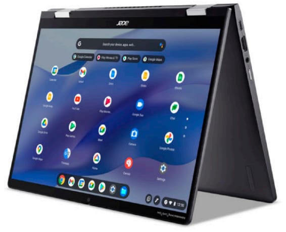 Acer Chromebook Enterprise Spin 714 CP714-1WN-32N7 35,6 cm (14") Écran tactile Full HD Intel® Core™ i3 i3-1215U 8 Go