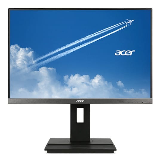 Acer B6 B246WLyemipruzx écran plat de PC 61 cm (24") 1920 x 1200 pixels WUXGA LCD Gris (UM.FB6EE.079) — image 1