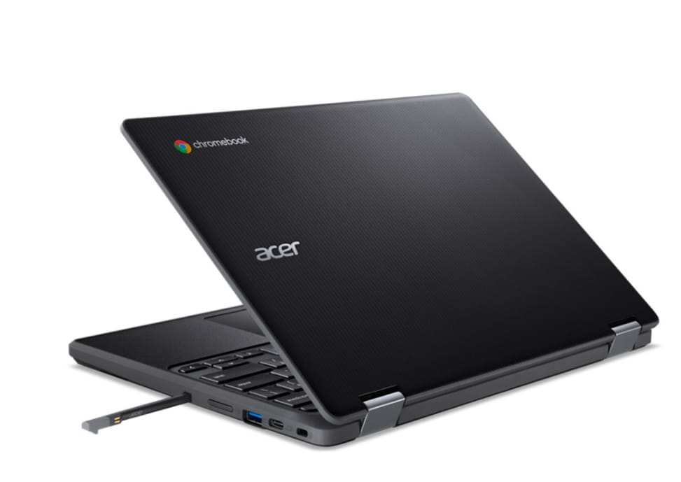 Acer R756TN-TCO-C89K Chromebook 29,5 cm (11.6") Écran tactile HD N100 4 Go LPDDR5-SDRAM 128 Go SSD Wi-Fi 6 (802.11ax) ChromeOS — image 5