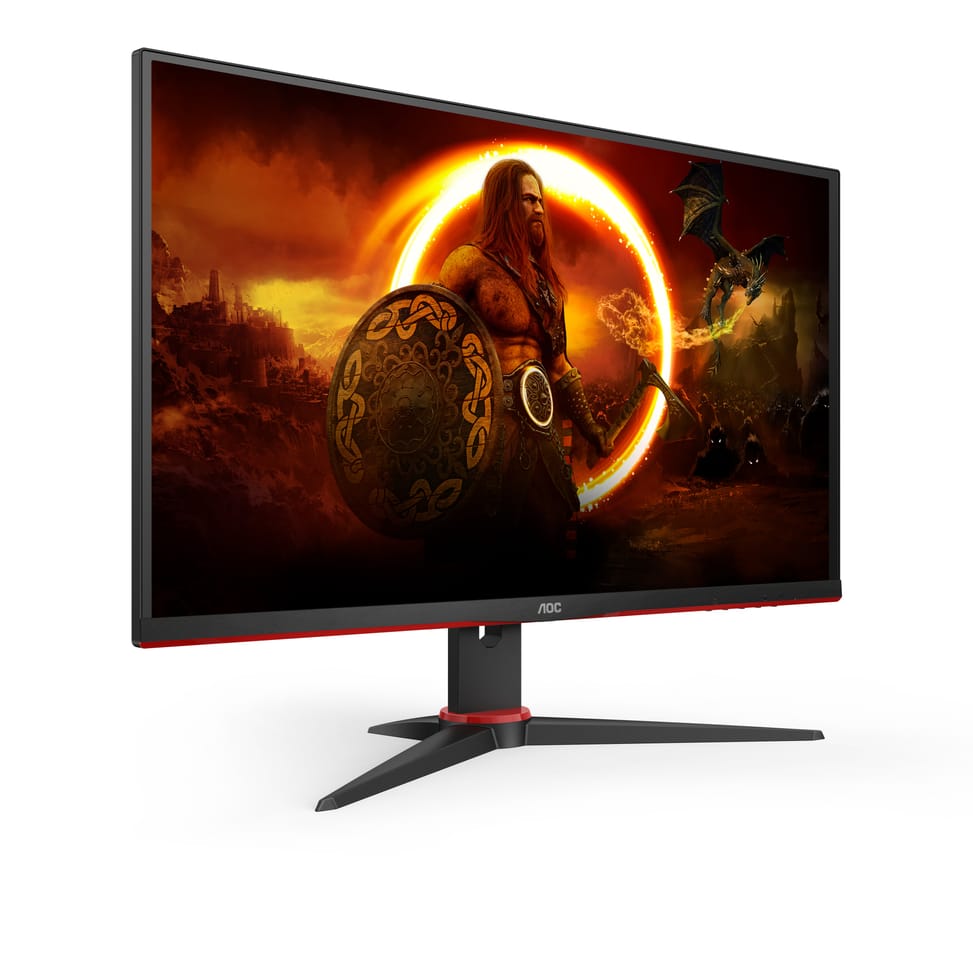 AOC G2 Q27G2E/BK écran plat de PC 68,6 cm (27") 2560 x 1440 pixels Quad HD Noir, Rouge (Q27G2E/BK) — image 6