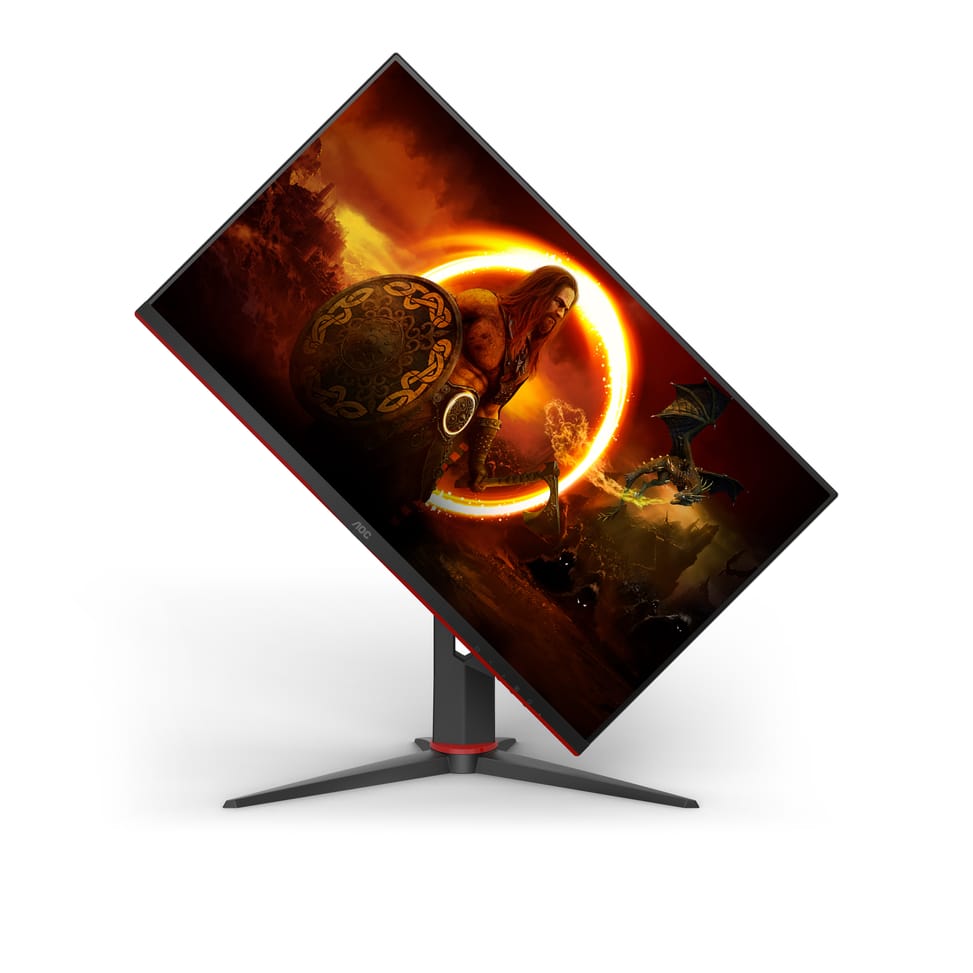 AOC G2 Q27G2U/BK écran plat de PC 68,6 cm (27") 2560 x 1440 pixels Quad HD LED Noir, Rouge (Q27G2U/BK) — image 7