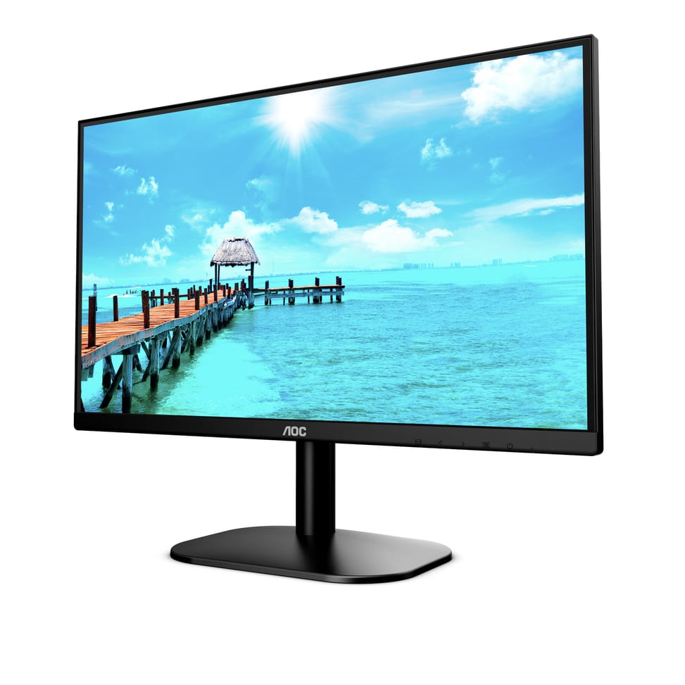 AOC B2 24B2XH/EU LED display 60,5 cm (23.8") 1920 x 1080 pixels Full HD Noir (24B2XH/EU) — image 4