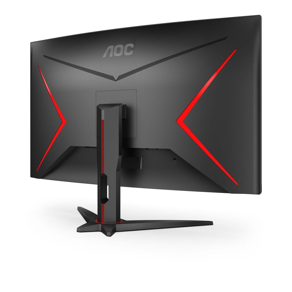 AOC G2 CQ32G2SE/BK LED display 80 cm (31.5") 2560 x 1440 pixels 2K Ultra HD Noir, Rouge (CQ32G2SE/BK) — image 8