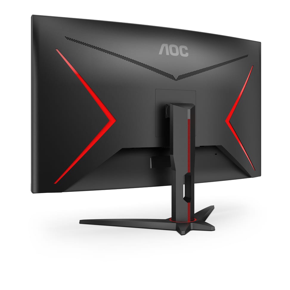 AOC G2 CQ32G2SE/BK LED display 80 cm (31.5") 2560 x 1440 pixels 2K Ultra HD Noir, Rouge (CQ32G2SE/BK) — image 9