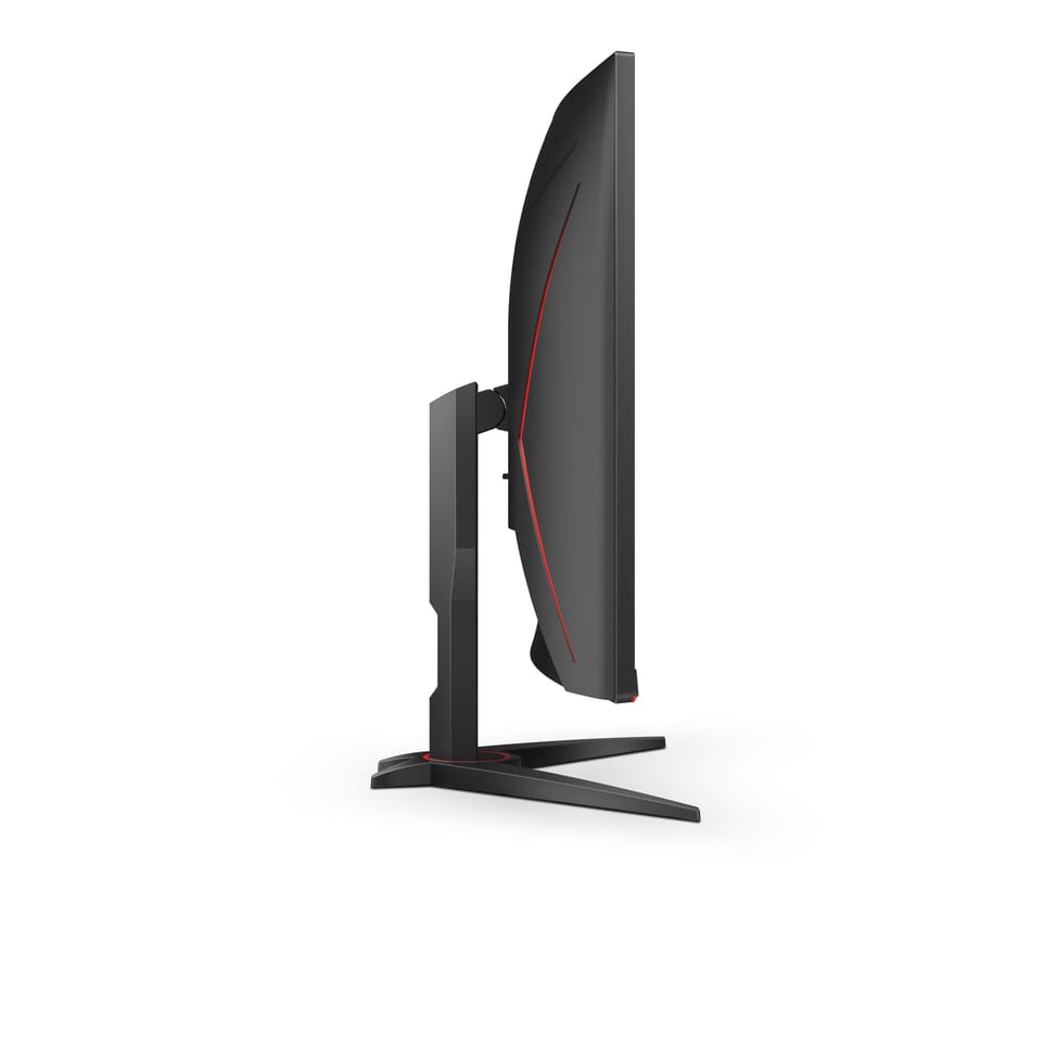 AOC G2 CQ32G2SE/BK LED display 80 cm (31.5") 2560 x 1440 pixels 2K Ultra HD Noir, Rouge (CQ32G2SE/BK) — image 10