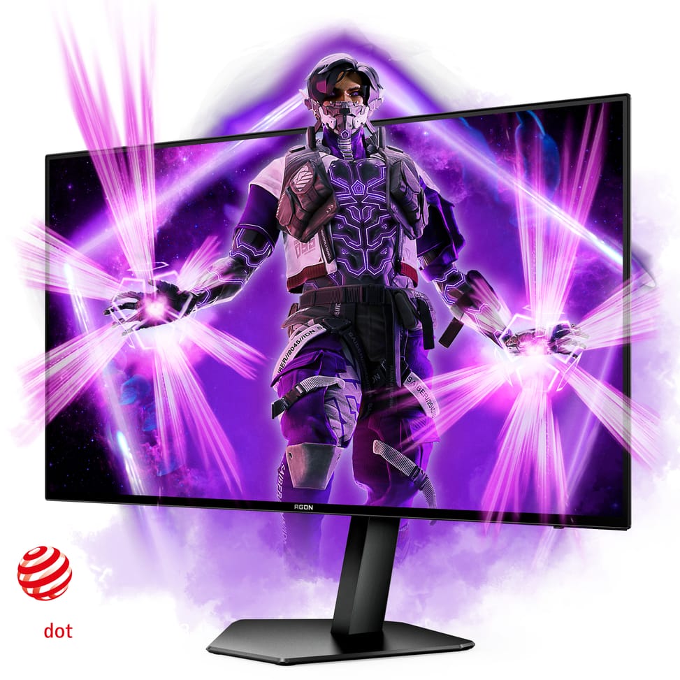 Écran 27" Gaming AOC AGON PRO AG276QZD OLED QHD — image 2
