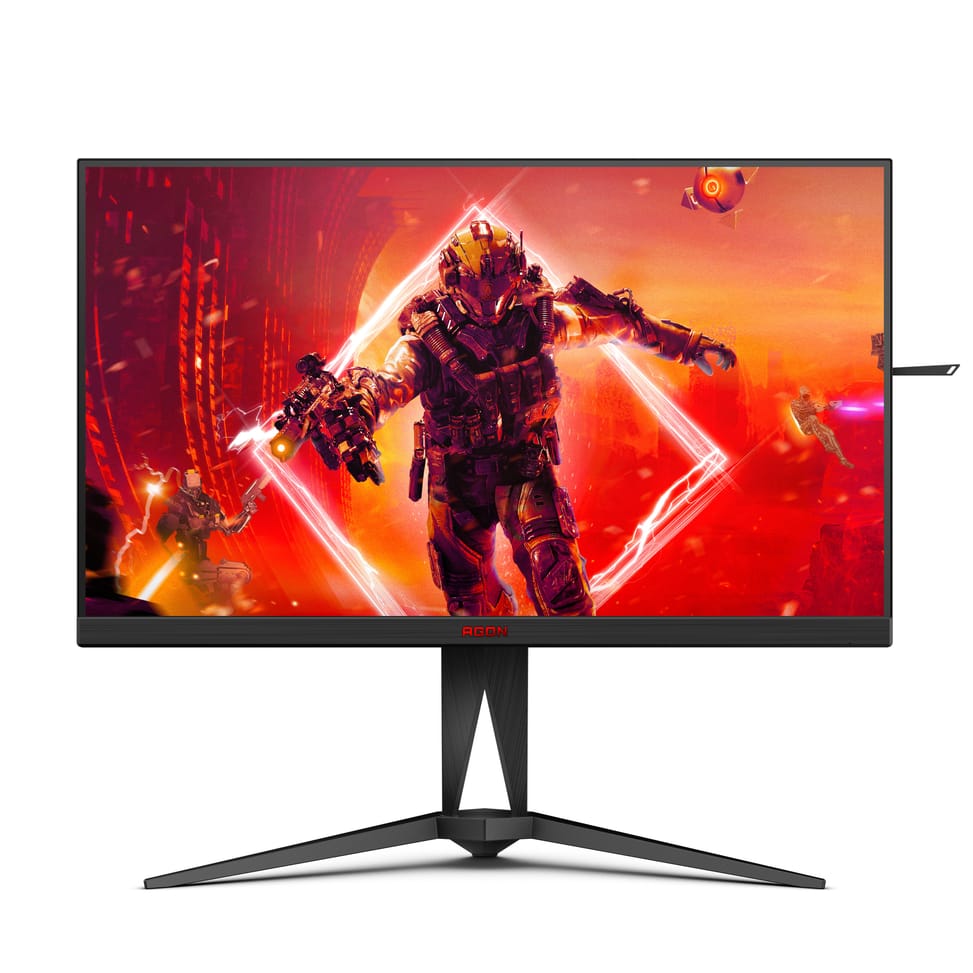 AOC AGON 5 AG325QZN/EU LED display 80 cm (31.5") 2560 x 1440 pixels Quad HD Noir (AG325QZN/EU) — image 2
