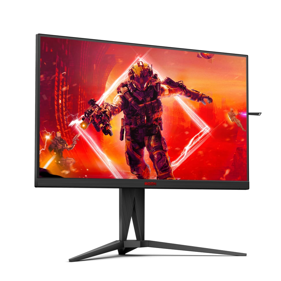 AOC AGON 5 AG325QZN/EU LED display 80 cm (31.5") 2560 x 1440 pixels Quad HD Noir (AG325QZN/EU) — image 4