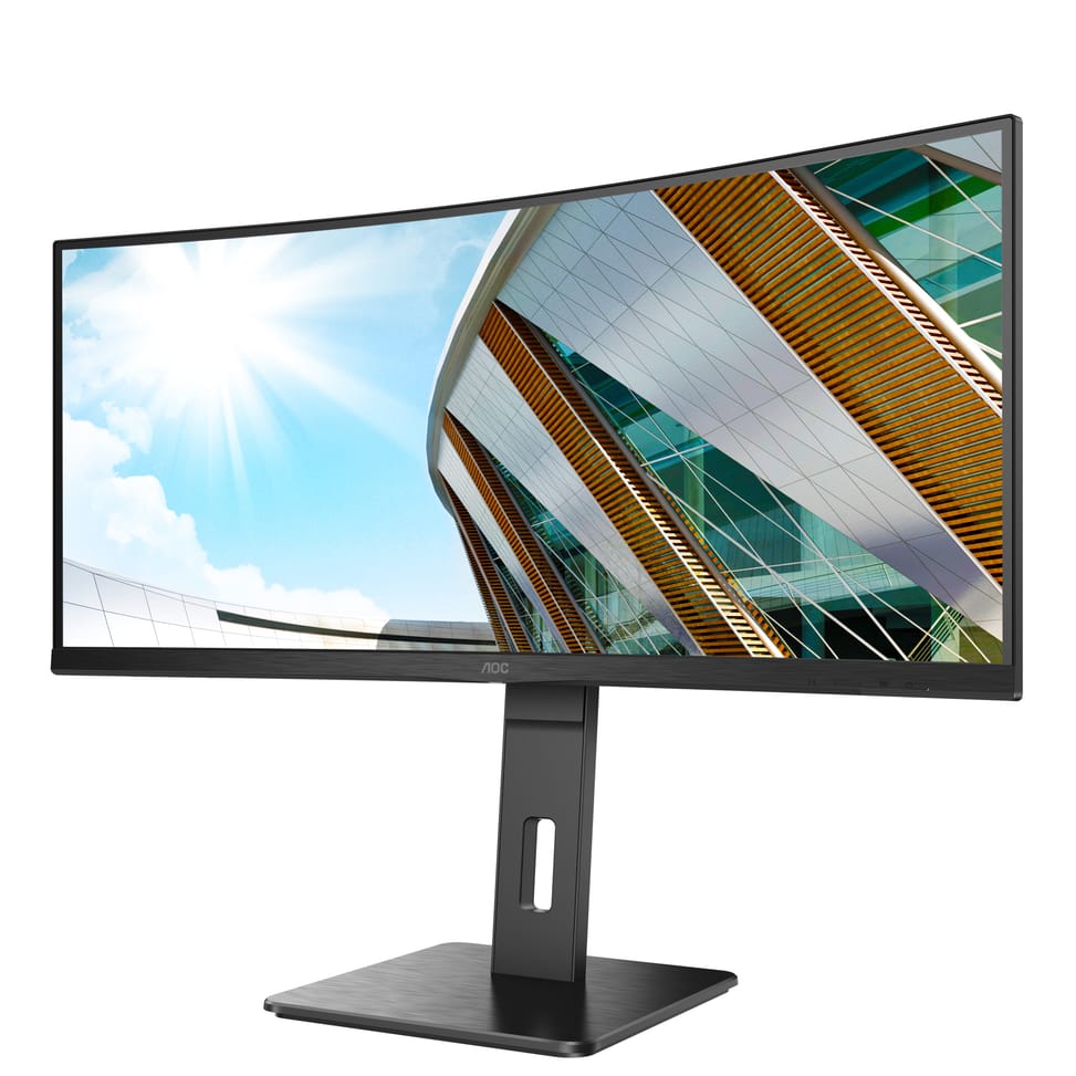 AOC P2 CU34P2A LED display 86,4 cm (34") 3440 x 1440 pixels Quad HD Noir (CU34P2A) — image 4