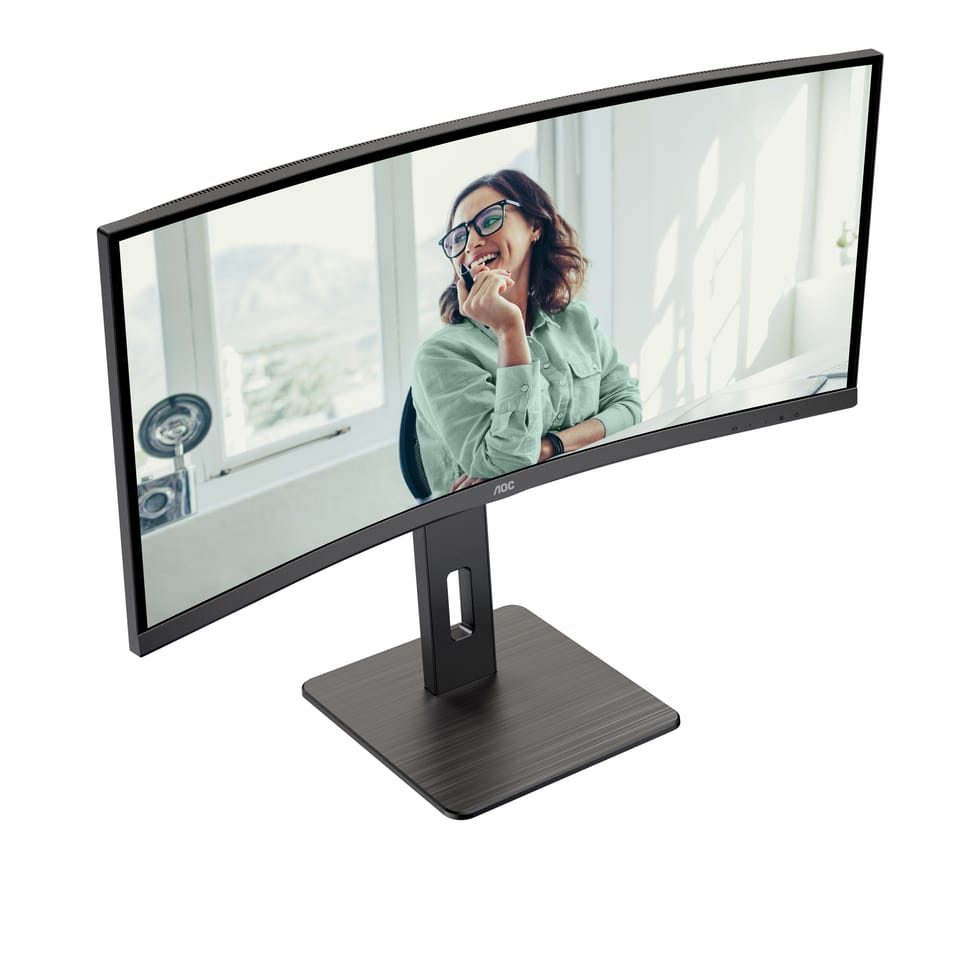 AOC CU34P3CV écran plat de PC 86,4 cm (34") 3440 x 1440 pixels UltraWide Quad HD LED Noir (CU34P3CV) — image 7