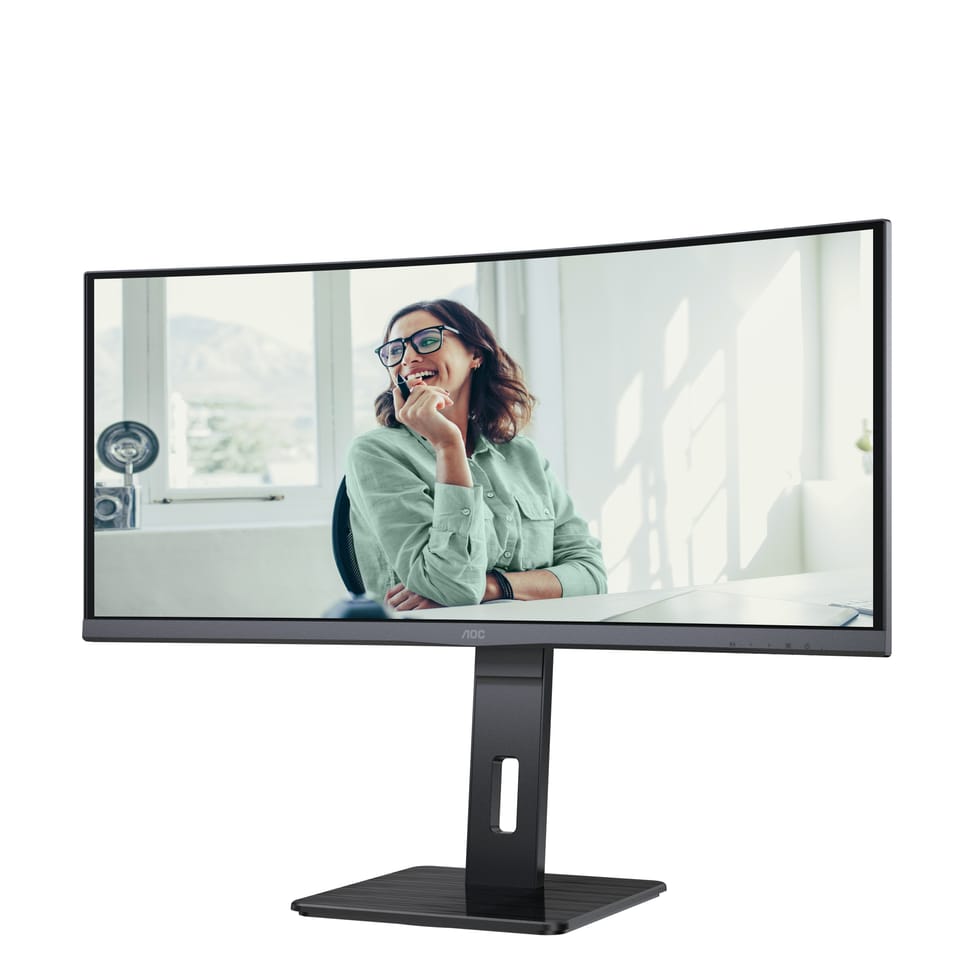 AOC CU34P3CV écran plat de PC 86,4 cm (34") 3440 x 1440 pixels UltraWide Quad HD LED Noir (CU34P3CV) — image 12
