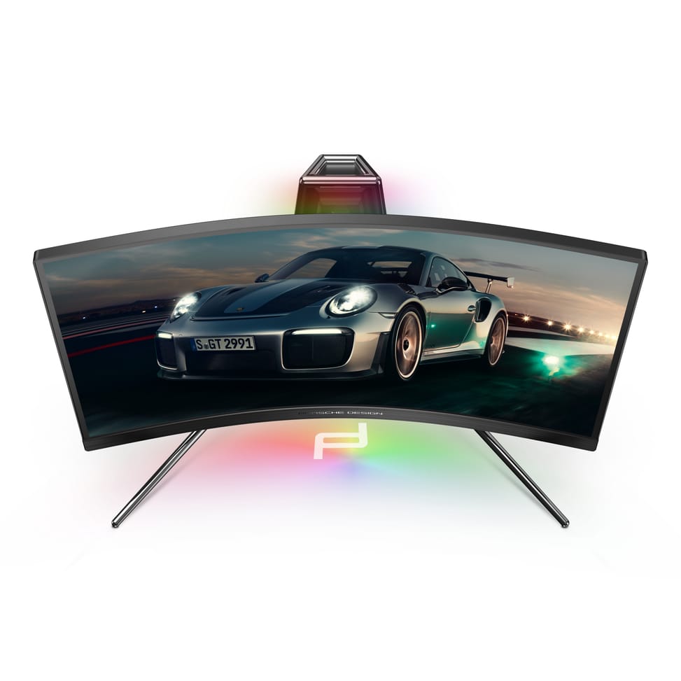 AOC Porsche PD27 LED display 68,6 cm (27") 2560 x 1440 pixels 2K Ultra HD Noir (PD27) — image 15