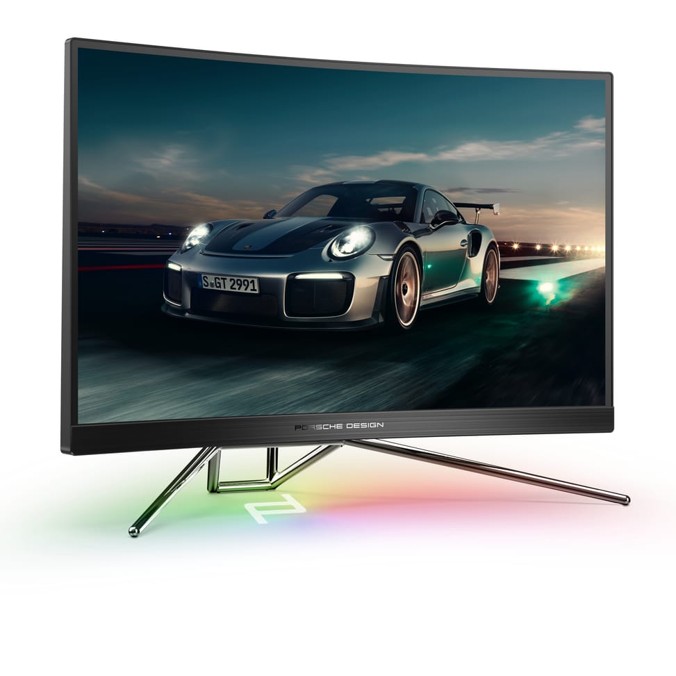 AOC Porsche PD27 LED display 68,6 cm (27") 2560 x 1440 pixels 2K Ultra HD Noir (PD27) — image 16